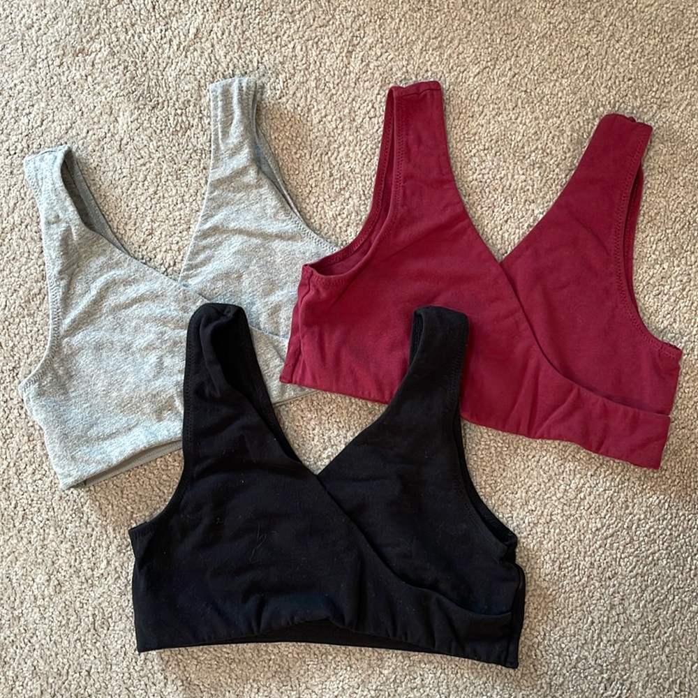 Nursing Bras - Set of 3